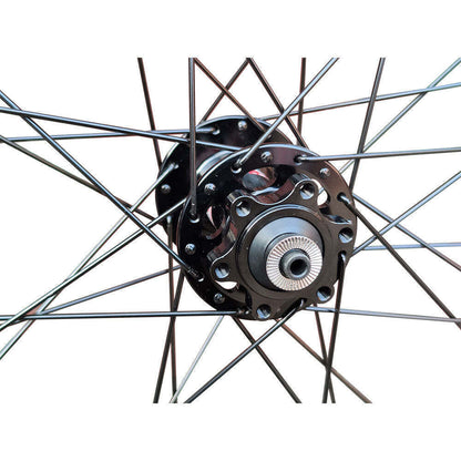 700c 28” (ETRTO 622×25) Hybrid Wheel Set – Disc Brake – QR – 7/8/9/10/11 Speed – Tubeless Compatible