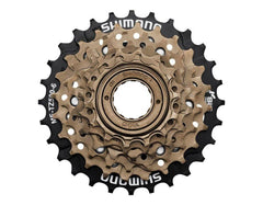 QR 29" 29er (ETRTO 622x19) MTB Mountain Bike REAR Wheel Shimano 6/7 Speed Freewheel - Rim & Disc Brake Compatible - Sealed Bearings Hub - Double Wall Rim - 32x Silver Spokes