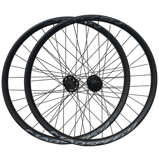 27.5” 650B (ETRTO 584×30) MTB / E-Bike Wheel Set – 6-Bolt Disc – 15×110mm Front / 12×148mm Rear – 8/9/10/11/12 Speed – Performance Hubs – HG / Micro Spline / XD – Tubeless Compatible – Ultra-Strong Rims