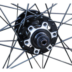 Boost 141mm QR 27.5" 650b (ETRTO 584x25) MTB Mountain Enduro Trail Bike Wheel Set 9/10/11/12 Speed - HG/Shimano Micro Spline/SRAM XD - 6x Pawls Sealed Bearings (6 Bolt) Disc Brake Hubs - Tubeless Compatible