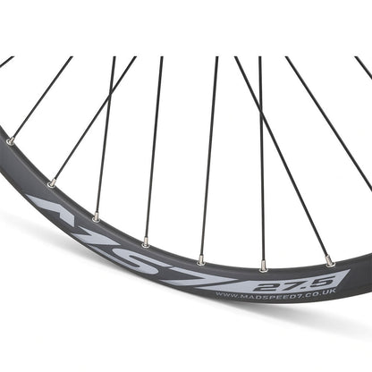 27.5” 650B MTB Rear Wheel – QR / Thru Axle / Boost – 6-Bolt Disc – 25mm Inner Rim – Tubeless Compatible – 8–12 Speed