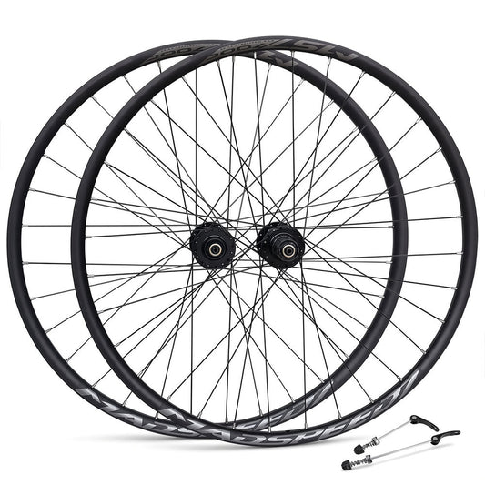 700c Road / Hybrid / CX / Gravel Wheelset – QR / Thru Axle – 6-Bolt Disc – 19mm Inner Rim – 8–12 Speed – HG / XD / XDR – 1960g