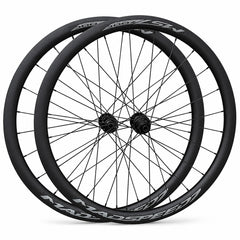 700c (ETRTO 622×22) Carbon Fibre Road Wheelset – Center Lock Disc – QR / Thru Axle – 8/9/10/11/12 Speed – HG / XDR / Microspline – Tubeless Compatible – 1480g
