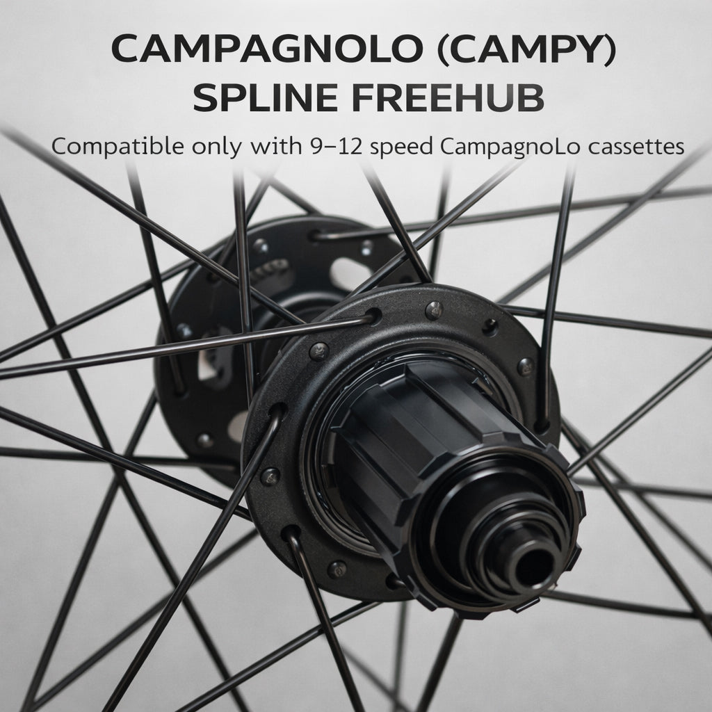 27.5” 650B CX / Gravel Wheelset – QR / Thru Axle – Center Lock Disc – 25mm Inner Rim – Tubeless Compatible – 8–12 Speed – HG / XD / XDR / Micro Spline / Campagnolo
