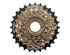 QR 26″ (ETRTO 559x19) Mountain Bike REAR Wheel Shimano 6/7 Speed Freewheel - Rim & Disc Brake Compatible - Sealed Bearings Hub - Double Wall