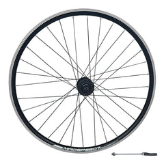 26” (ETRTO 559×19) MTB Front Wheel – Rim & Disc Brake – QR – Black Spokes