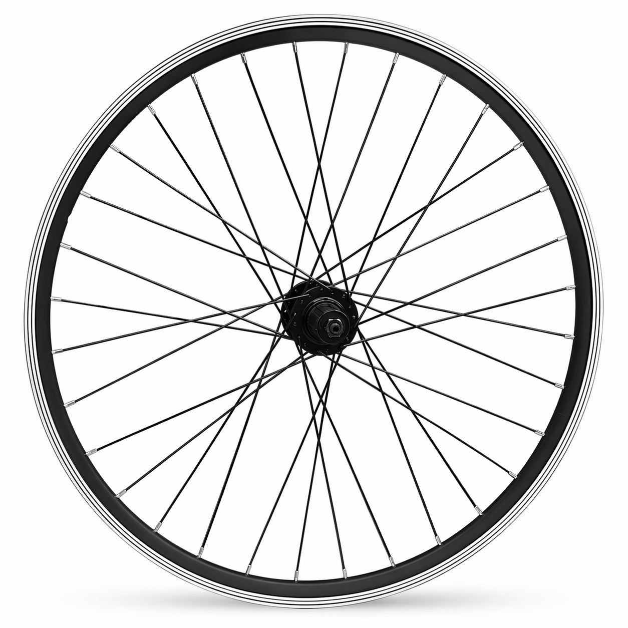 700c 28” (ETRTO 622×19) Hybrid Rear Wheel – Rim & Disc Brake – QR – 7/8/9/10 Speed