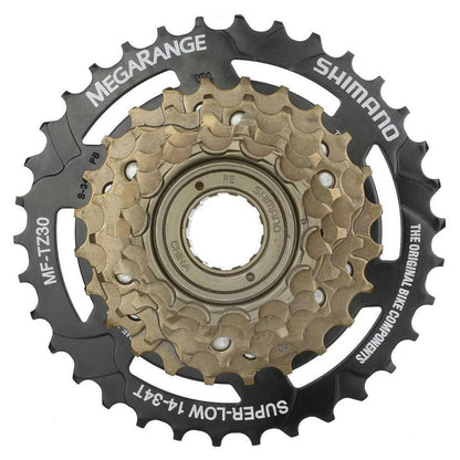 26” (ETRTO 559×19) MTB Wheel Set – Rim & Disc Brake – QR – Shimano 6/7 Speed Freewheel