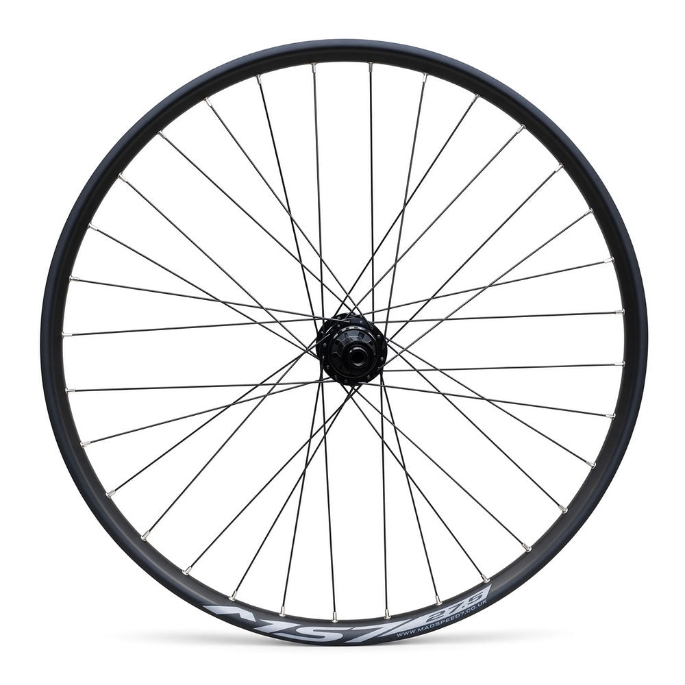27.5" 650B MTB Rear Wheel - 141mm Boost QR - 6-Bolt Disc - 30mm Inner Rim - Tubeless Compatible - 9-12 Speed