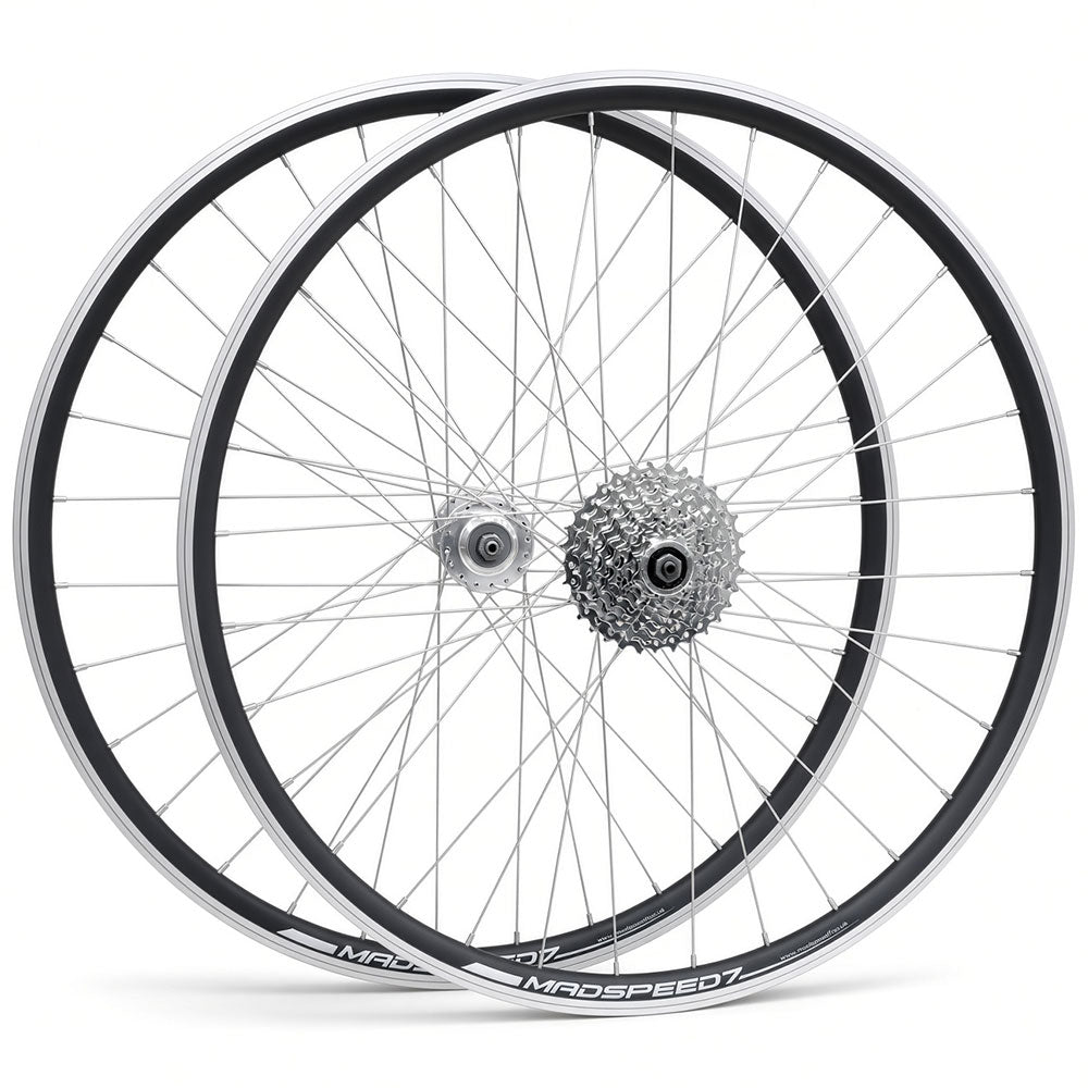 26” MTB Wheelset – QR – Rim & Disc Brake – 19mm Inner Rim – 7–9 Speed Freewheel