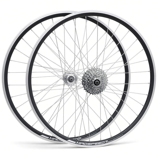 26” MTB Wheelset – QR – Rim & Disc Brake – 19mm Inner Rim – 7–9 Speed Freewheel