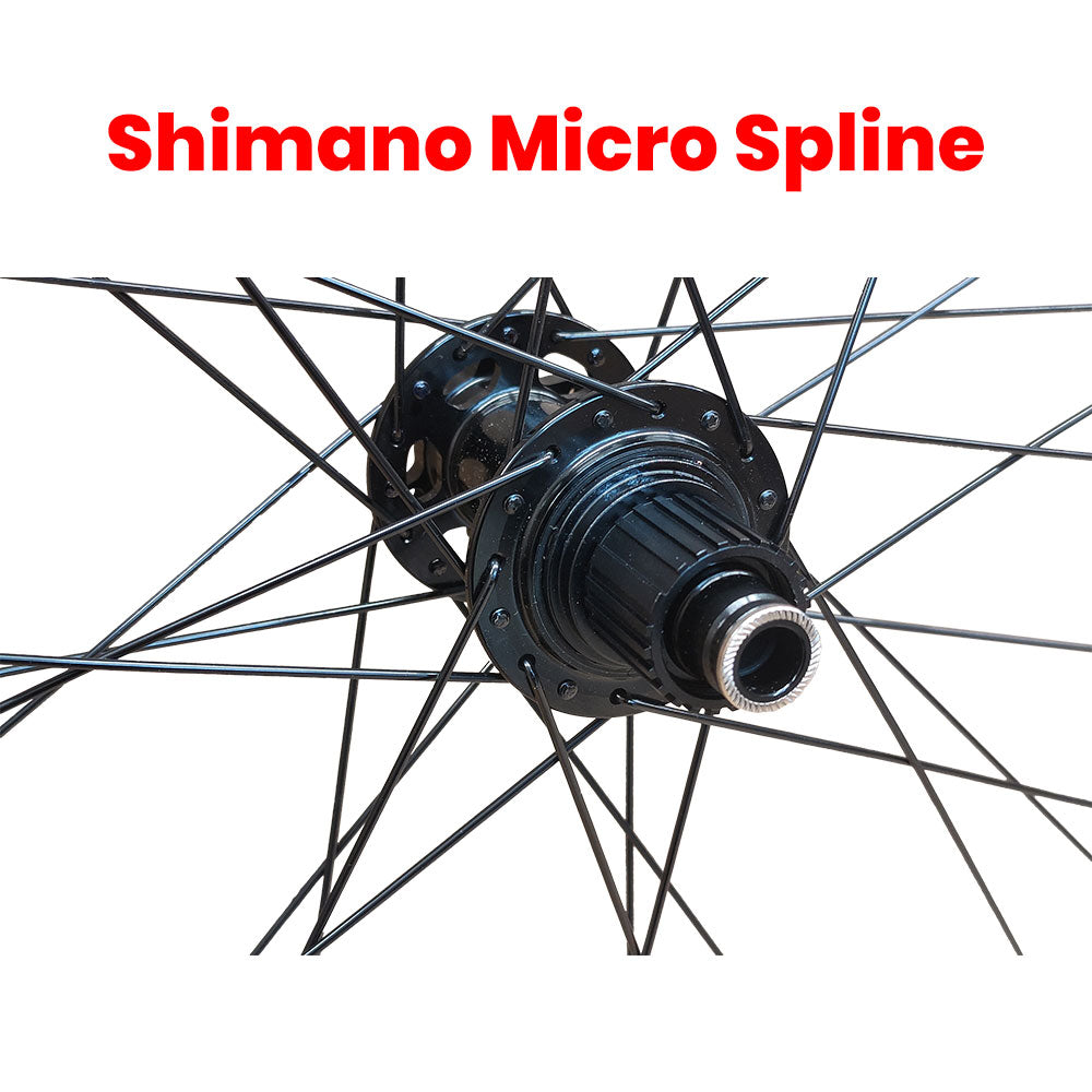 Boost 141mm QR 27.5" 650b (ETRTO 584x25) MTB Mountain Trail Bike REAR Wheel 9/10/11/12 Speed - HG/Shimano Micro Spline/SRAM XD - 6x Pawls Sealed Bearings Hub - Tubeless Compatible
