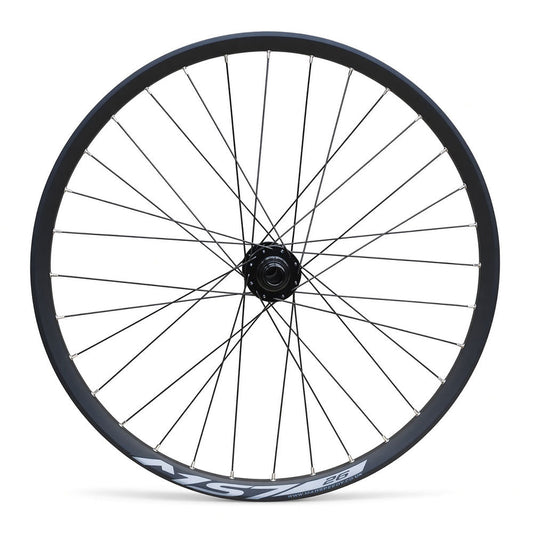 26” MTB / Dirt Jump Front Wheel – 20×110mm Thru Axle – 6-Bolt Disc – 25mm Inner Rim – Tubeless Compatible