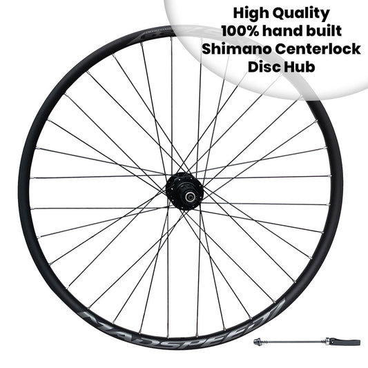 QR 29" 29er (ETRTO 622x19) MTB Mountain Bike Rear Wheel 7/8/9/10 Speed - Shimano CENTERLOCK Disc Hub