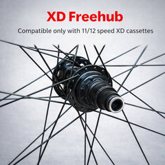27.5" 650B MTB Wheelset - 15x110mm Boost Front / 12x148mm Boost Rear - 6-Bolt Disc - 30mm Inner Rim - Tubeless Compatible - 10-12 Speed