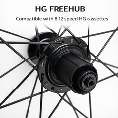 700c (ETRTO 622×14) Road Wheel Set – Rim Brake – QR – 8/9/10/11 Speed – Performance Hubs – HG / XD / XDR – 1590g