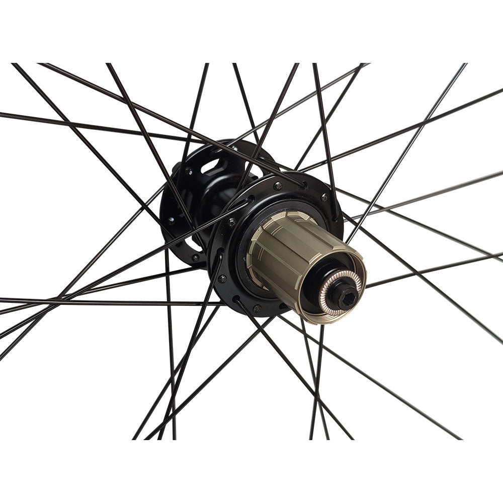 700c (ETRTO 622×19) Road / Hybrid / Gravel / Cyclocross Wheel Set – 6-Bolt Disc – QR / Thru Axle – 8/9/10/11/12 Speed – Performance Hubs – HG / XD / XDR – 1960g