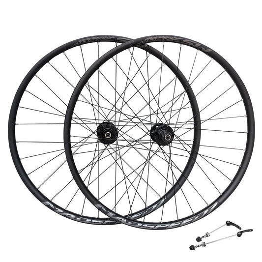 QR 700c Road Racing Gravel Cyclocross Bike Disc Brake Wheel Set 7/8/9/10 Speed (6 Bolt) Disc Hubs