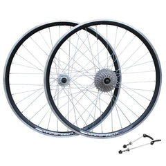 QR 29" 29er (ETRTO 622x19) Mountain Bike Front Rear Wheel Set 8/9 Speed Freewheel