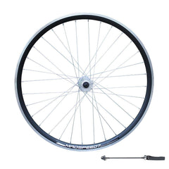 QR 27.5" 650b (ETRTO 584x19) Mountain Bike FRONT Wheel - Rim & Disc Brake Compatible - Sealed Bearings Hub - Double Wall