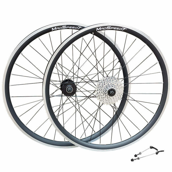 QR 27.5 650b ETRTO 584x19 MTB Mountain Bike Front Rear Wheel Set 7 Madspeed7