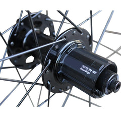 QR / THRU AXLE 27.5" 650b (ETRTO 584x22) MTB Mountain Enduro Trail Bike Wheel Set 8/9/10/11 Speed Compatible - 4x3 Pawls Taiwan Sealed Bearings Hubs - Tubeless Ready - Super Lightweight 1755g